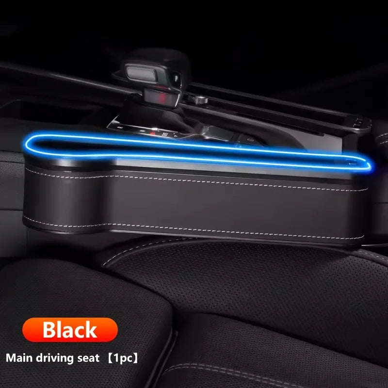 Car Seat Gap Organizer with USB Chargers